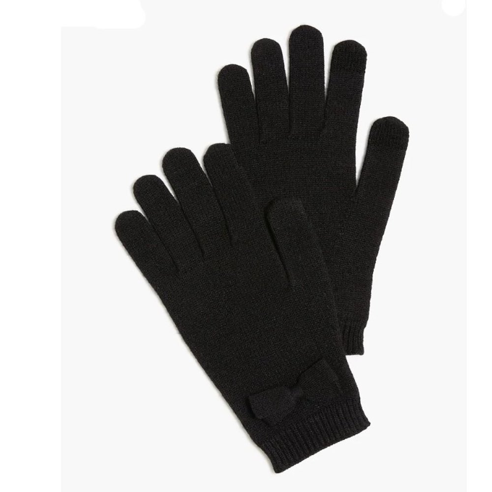NEW! J Crew Bow Tech Gloves - Multiple Sizes